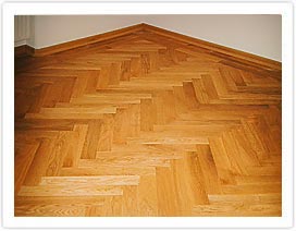 Bild Eiche Fischgrat