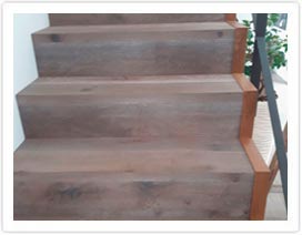 Treppe Eichenparkett